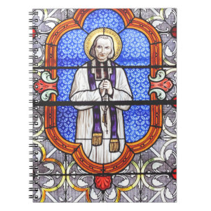 Sankt Jean Vianney Premium Själsguide Konsttryck Anteckningsbok