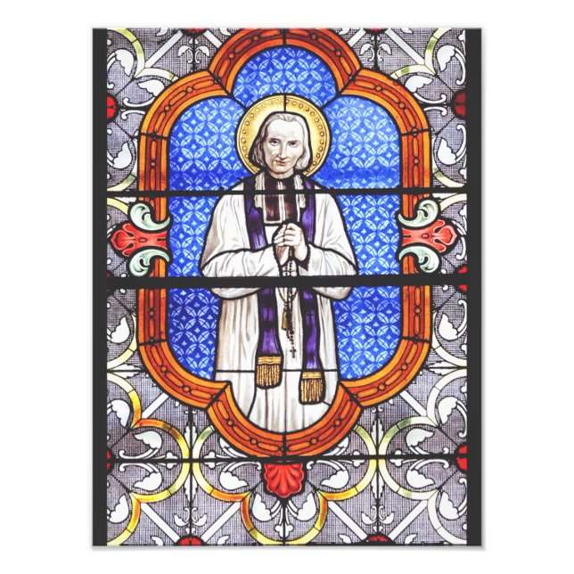 Sankt Jean Vianney Premium Själsguide Konsttryck Fototryck (Framsidan)