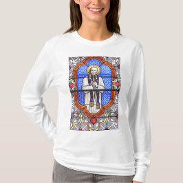 Sankt Jean Vianney Premium Själsguide Konsttryck T Shirt