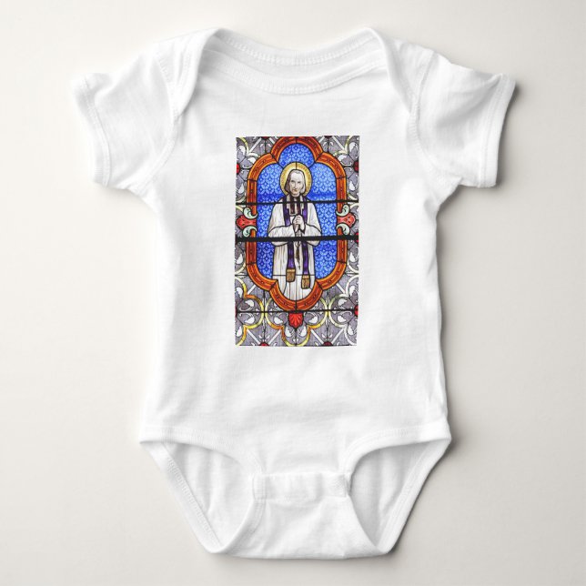 Sankt Jean Vianney Premium Själsguide Konsttryck T Shirt (Framsida)