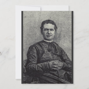 Sankt Johannes Bosco Beskyddare av Ungdom Katolsk Inbjudningar