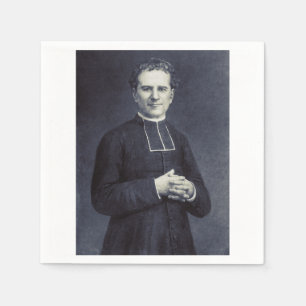 Sankt Johannes Bosco Fader och lärare för ungdomar Pappersservett