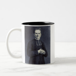 Sankt Johannes Bosco, far och lärare för ungdomar Två-Tonad Mugg