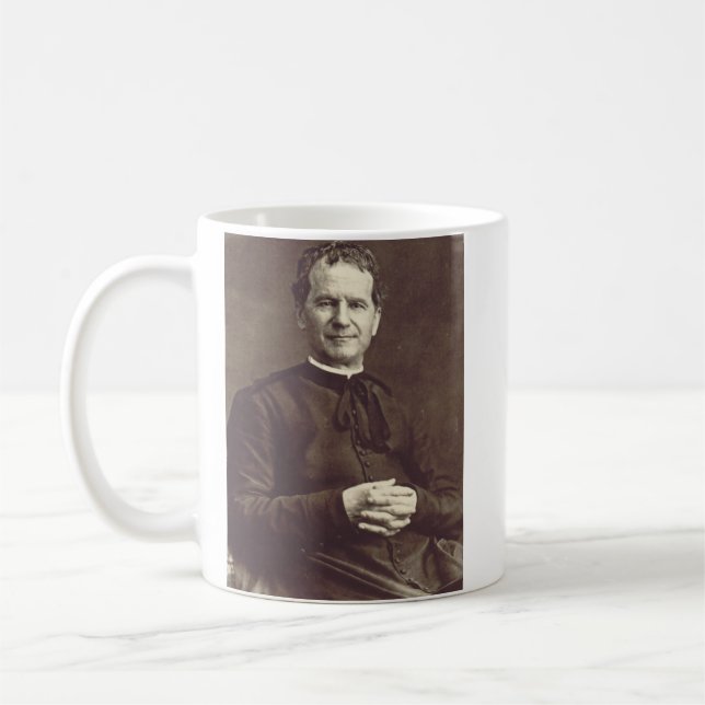 Sankt Johannes Bosco Präst och bekännare Kaffemugg (Vänster)