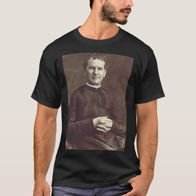 Sankt Johannes Bosco Präst och bekännare  T Shirt (Framsida)