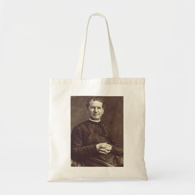Sankt Johannes Bosco Präst och bekännare  Tygkasse (Framsidan)