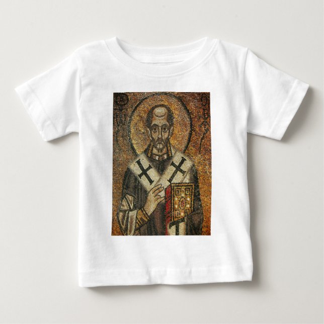 Sankt Johannes Chrysostomos ärkebiskop av Konstant T Shirt (Framsida)