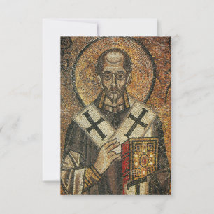 Sankt Johannes Chrysostomos ärkebiskop av Konstant Tack Kort