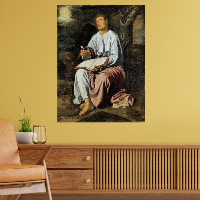 Sankt Johannes på Patmos, finkonst, Poster (Vardagsrum 2)