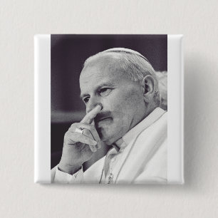 Sankt Johannes Paulus II Den Store Kommunikatören Knapp