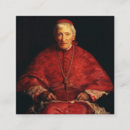 Sankt John Henry Newman engelsk teolog Fyrkantigt Visitkort