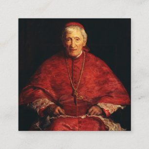Sankt John Henry Newman engelsk teolog Fyrkantigt Visitkort
