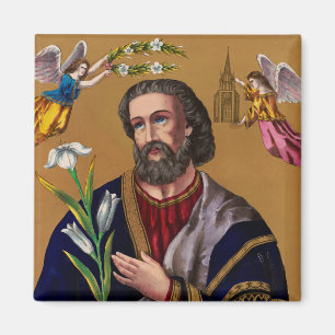Sankt Josef, beskyddare av den heliga familjen Magnet