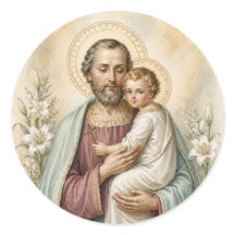 Sankt Josef Jesusbarnet Gammal Katolsk Bönebok