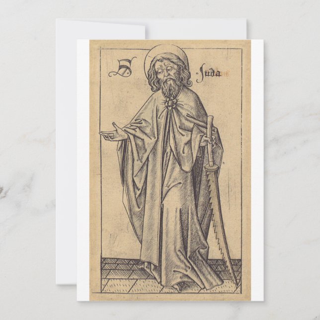 Sankt Judas Taddeus aposteln och Jesu bror Inbjudningar (Framsida)