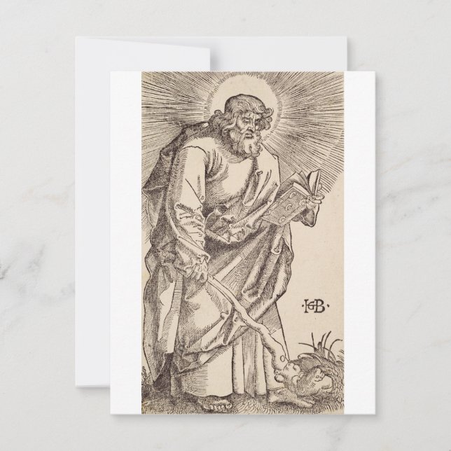 Sankt Judas Taddeus aposteln och martyren Inbjudningar (Framsida)
