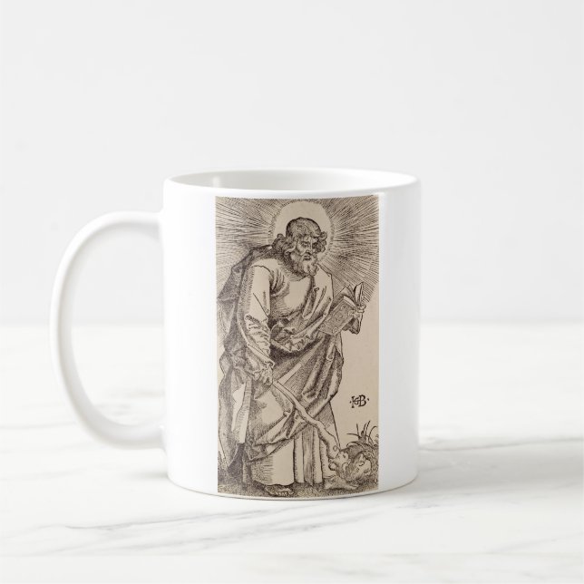 Sankt Judas Taddeus aposteln och martyren Kaffemugg (Vänster)