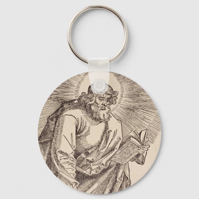 Sankt Judas Taddeus aposteln och martyren Nyckelring (Framsida)