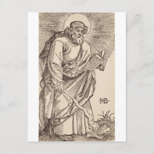 Sankt Judas Taddeus aposteln och martyren Vykort