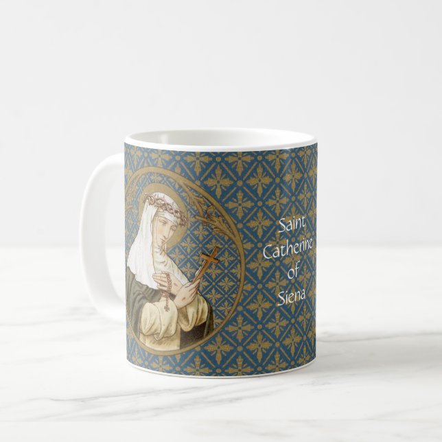 Sankt Katarina av Siena (BK 19) Kaffe kopp 1.2 (Framsida vänster)