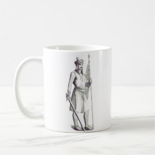 Sankt Konung Stefan Ungerns kung Kaffemugg