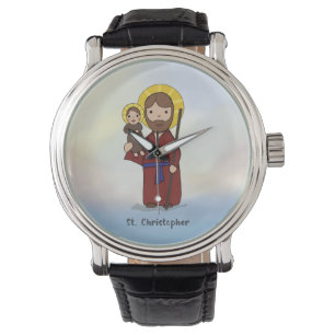 Sankt Kristoffers festdag helgon Armbandsur