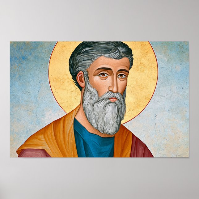 Sankt Kyrillos av Jerusalem: Sanningens lärare Poster (Framsidan)
