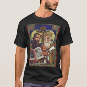 Sankt Kyrillos och Methodios Beskyddare av Europa T Shirt