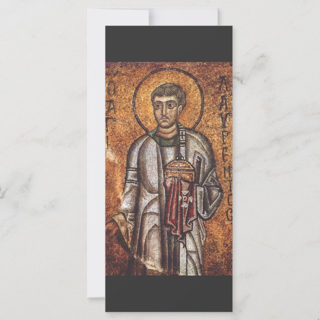 Sankt Laurentius Ortodoxt mosaikkonsttryck (Framsida)