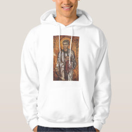 Sankt Laurentius Ortodoxt mosaikkonsttryck Hoodie