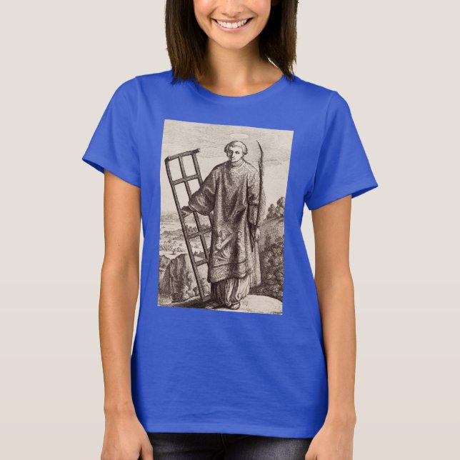 Sankt Laurentius skyddshelgon arkiv T Shirt (Framsida)