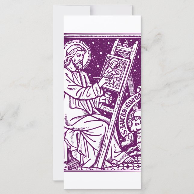 Sankt Lukas aposteln och evangelisten konst (Framsida)