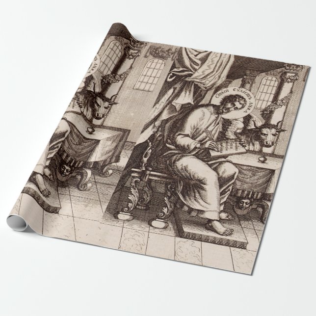 Sankt Lukas evangelisten och aposteln Presentpapper (Utrullad)