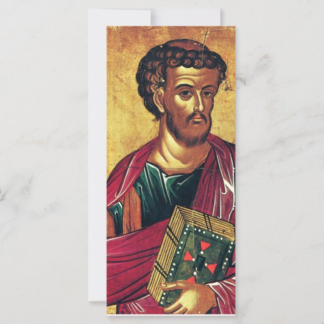 Sankt Lukas evangelisten ortodoxa ikon (Framsida)
