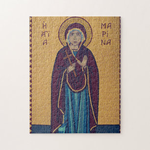 Sankt Marina av Antioch Orthodox Christian Icon Pussel