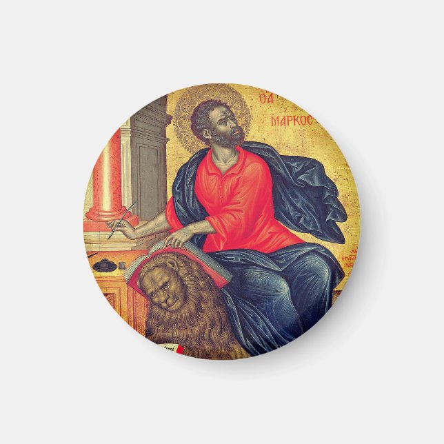 Sankt Markus - av Tzanes Emmanuel (1657) Magnet (Framsidan)
