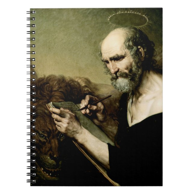 Sankt Markus evangelisten Anteckningsbok (Framsidan)