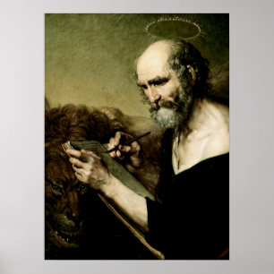 Sankt Markus evangelisten Poster