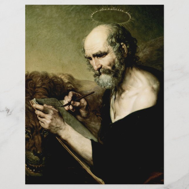 Sankt Markus evangelisten Reklamblad (Framsidan)