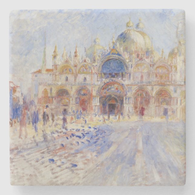 Sankt Markus' torg, Venedig (Piazza San Marco) Stenunderlägg (Framsidan)