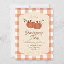 Sankt Martinsfest Friendsgiving Middag Inbjudningar