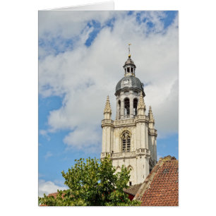 Sankt Martinus Basilika i Halle, Belgien Hälsningskort