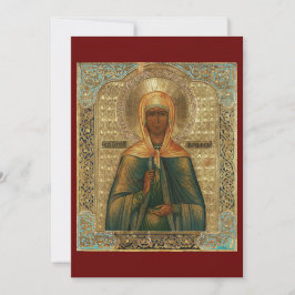 Sankt Mary Magdalene-bönekort Julkort