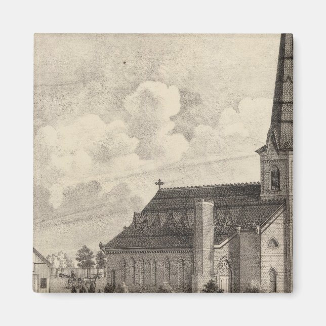 Sankt Marys katolska kyrka Magnet (Framsidan)