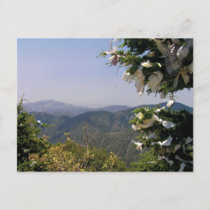 Sankt Marys tron-troodos-bergen Cypern vykort