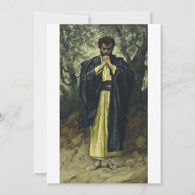 Sankt Matteus av James Tissot Inbjudningar (Framsida)