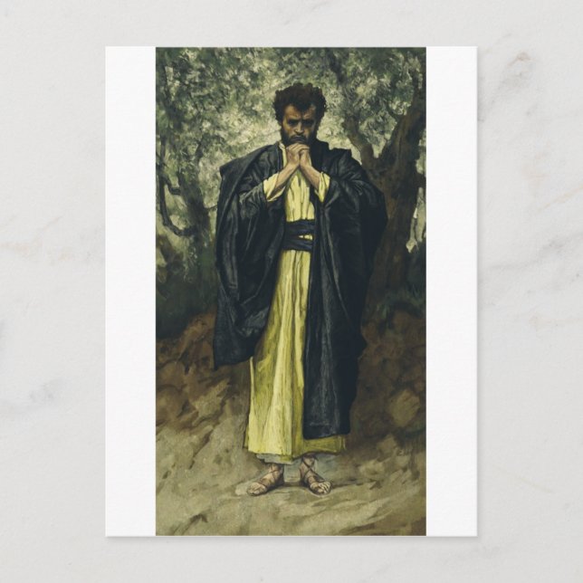 Sankt Matteus av James Tissot Vykort (Framsida)