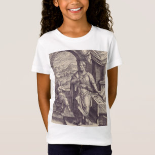 Sankt Matteus Gravyr gudomlig inspiration T Shirt
