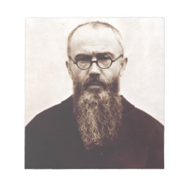 Sankt Maximilian Kolbe polsk katolsk präst Anteckningsblock