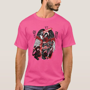 Sankt Mikael Ärkeängel Bön Katolsk Tradition T Shirt